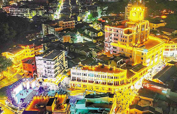 中山孫文西路步行街煥新迎客 百年老街化身“時空穿梭機”