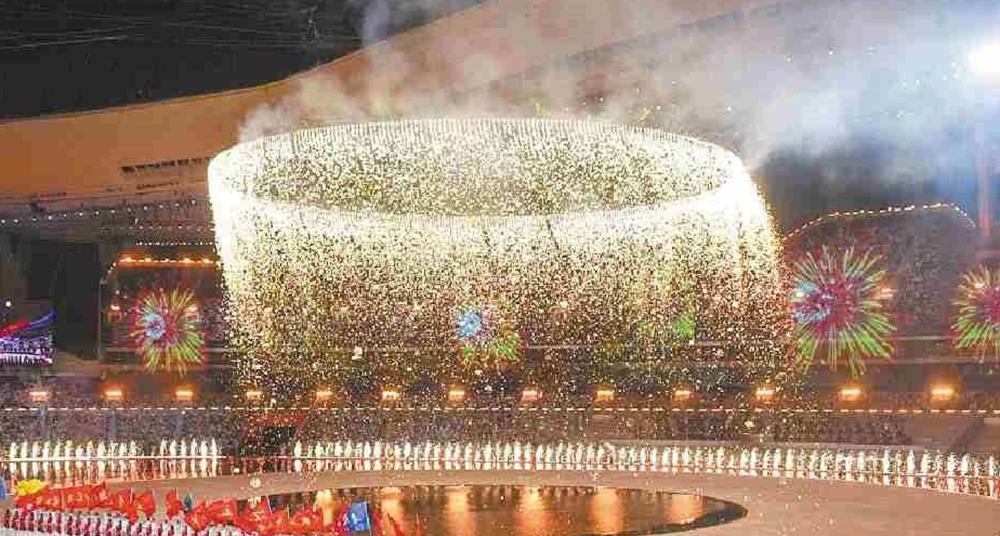 揭秘十五運會開幕式背后的“隱形力量” “天海一心”同織夢